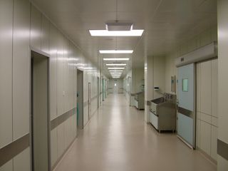 郑州大学第二附属医院整形美容外科手术室走廊