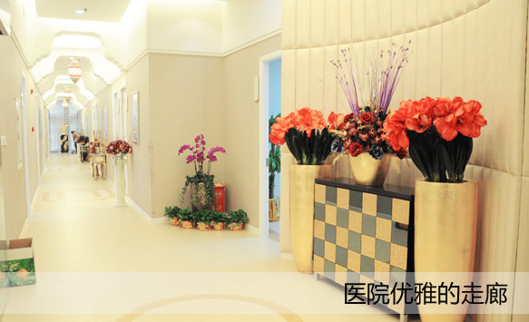 重庆当代整形外科医院医院优雅的走廊