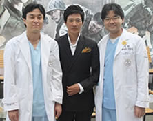 韩国丽珍整形医院KBS电视剧 战友男主角来访韩国丽珍整形医院