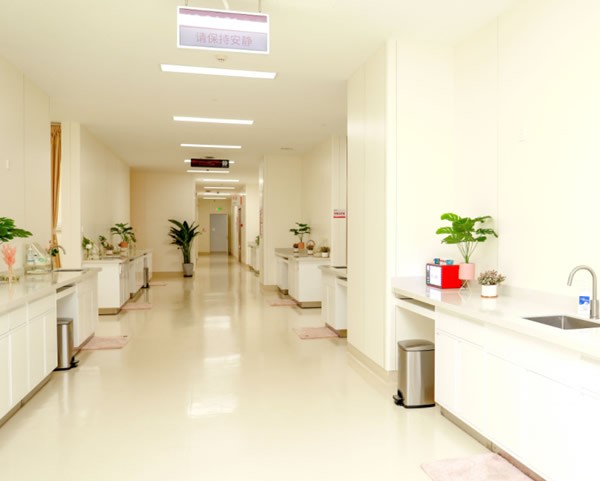 西安国际医学中心医院整形医院盥洗区