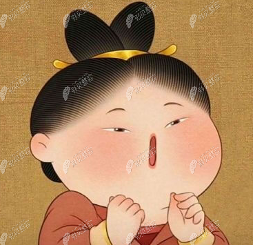 可爱的胖胖脸